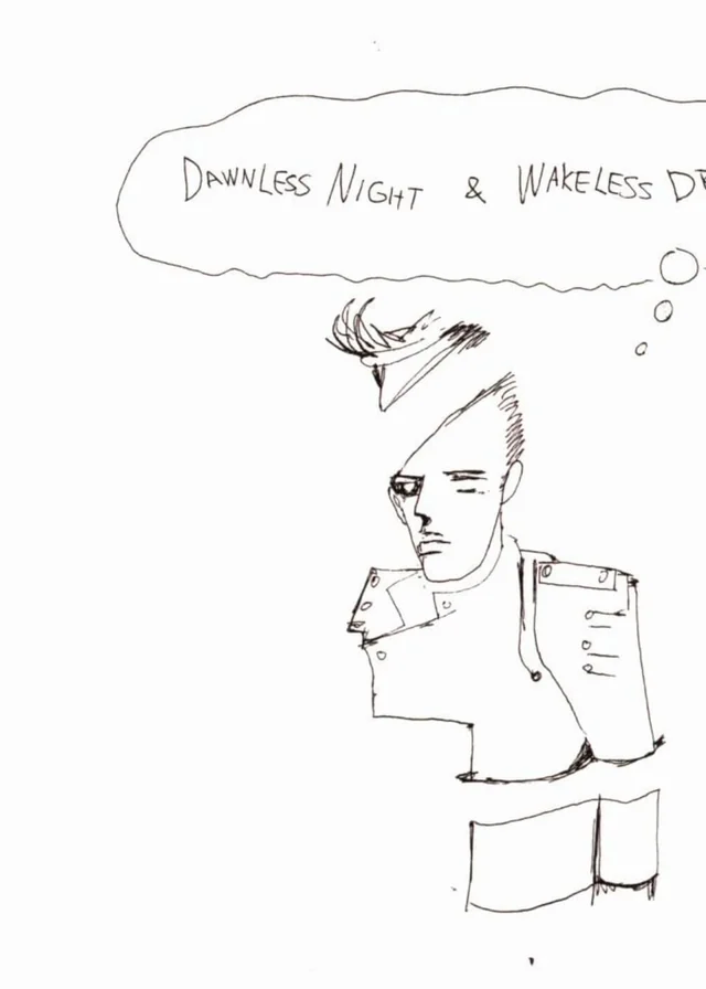 无尽黑夜与永眠梦境 封面